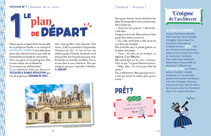 Mission Routard dans les châteaux de la Loire