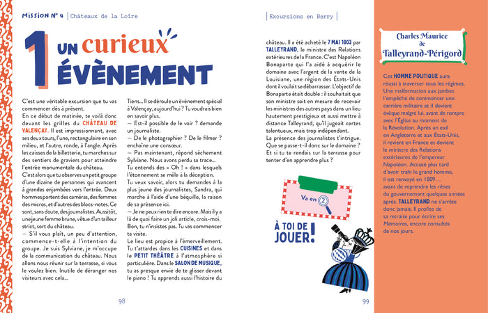 Mission Routard dans les châteaux de la Loire