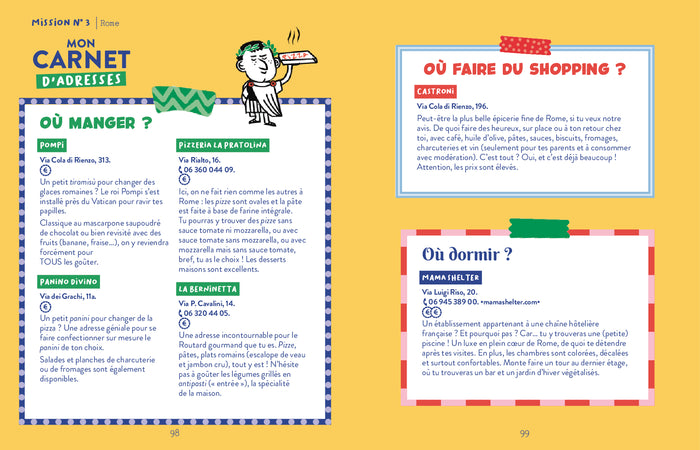 Mission Routard à Rome