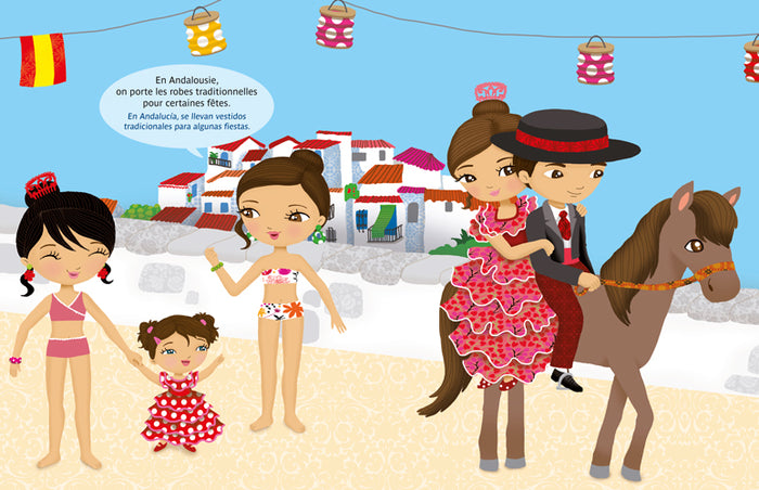 Habille Inès en Espagne