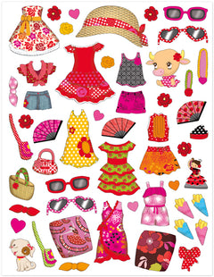 Habille Inès en Espagne