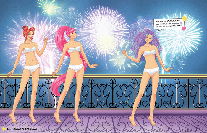 Mes stickers mode Licorne