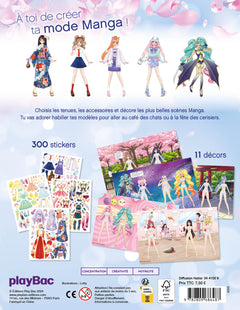 Mes stickers mode Manga