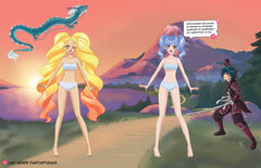 Mes stickers mode Manga