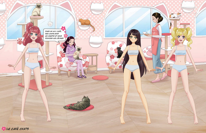 Mes stickers mode Manga