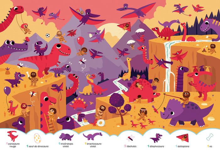 Mon tout premier cherche et trouve les dinosaures