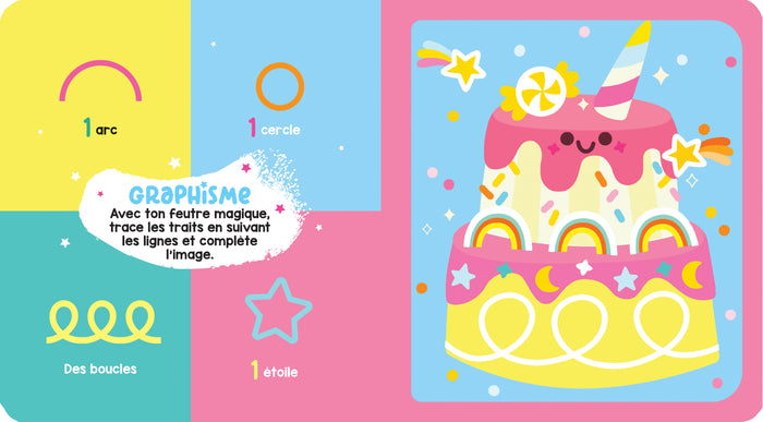 Mon feutre magique Licornes en folie !