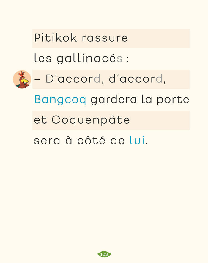 Cocorico Je sais lire ! premières lectures avec les P'tites Poules