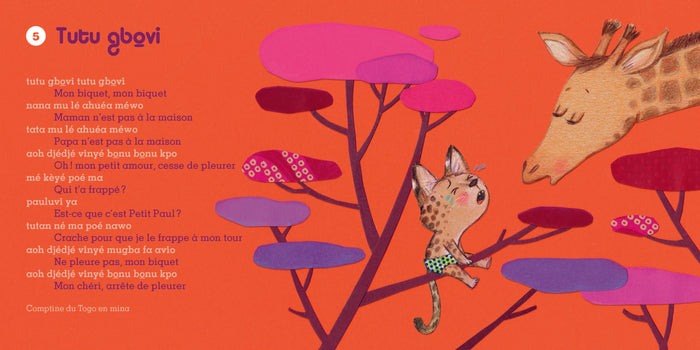 Comptines pour chanter l'Afrique