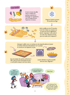 Cath et son chat en cuisine