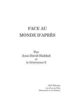 Face au monde d'après