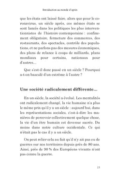 Face au monde d'après