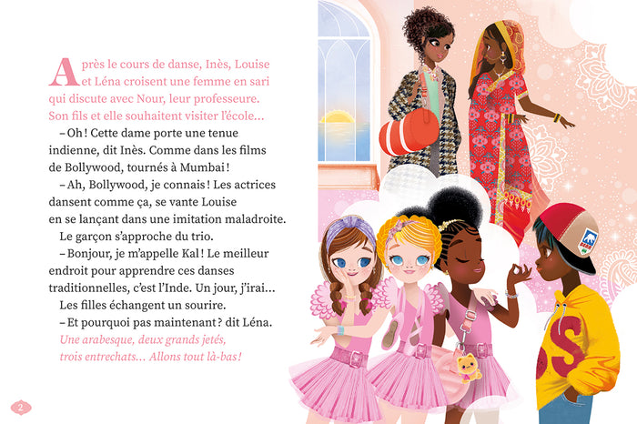 Une, deux, trois danseuses - Tournage à Bollywood