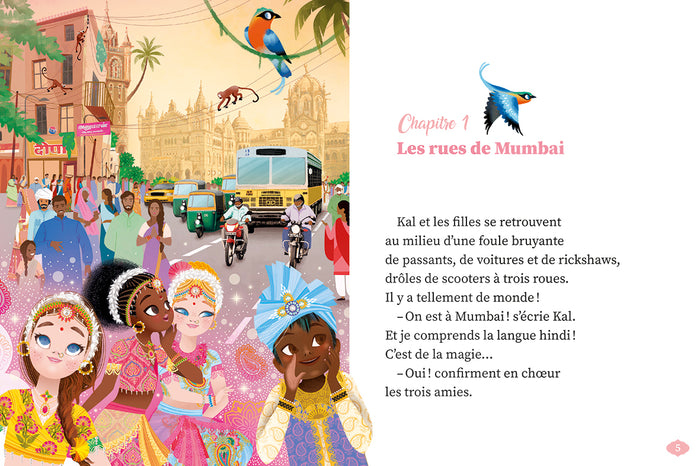 Une, deux, trois danseuses - Tournage à Bollywood