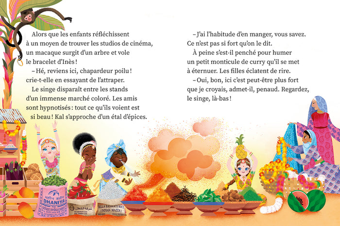 Une, deux, trois danseuses - Tournage à Bollywood