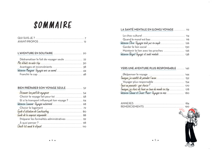 Oser partir seule !
