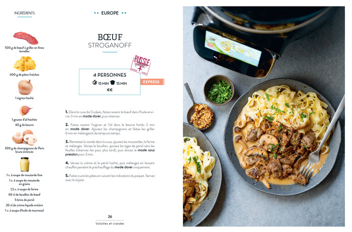 Cuisine du monde avec Cookeo