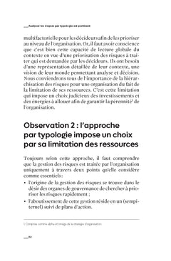 Déjouer les risques