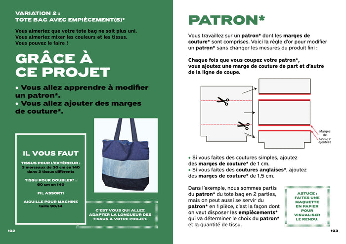 Couture - Le Parcours grands débutants