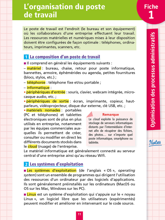 Objectif BTS SAM - Fiches Tout-en-un