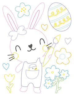 Mes coloriages tout doux - Pâques