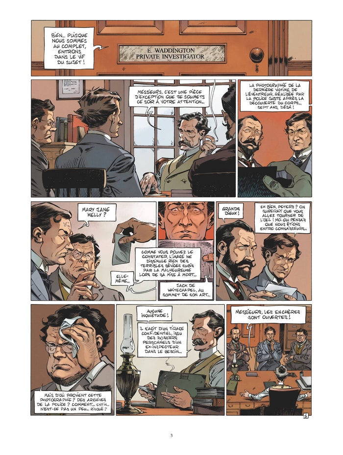 Les quatre de Baker Street - La lettre de Jack l'Éventreur