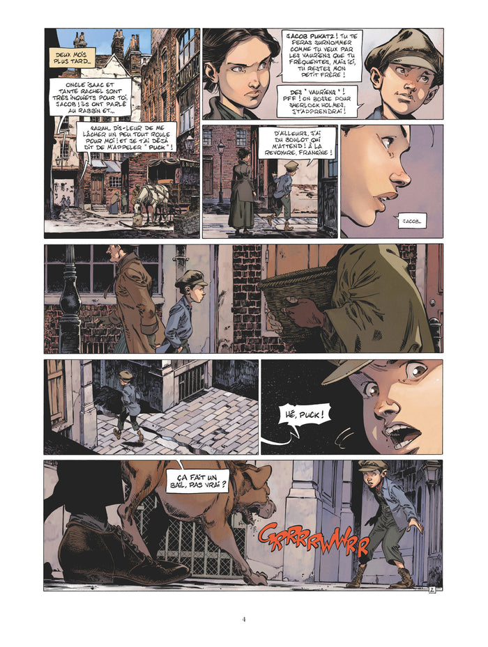 Les quatre de Baker Street - La lettre de Jack l'Éventreur