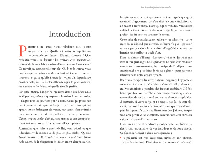 Les clés de l'indépendance émotionnelle
