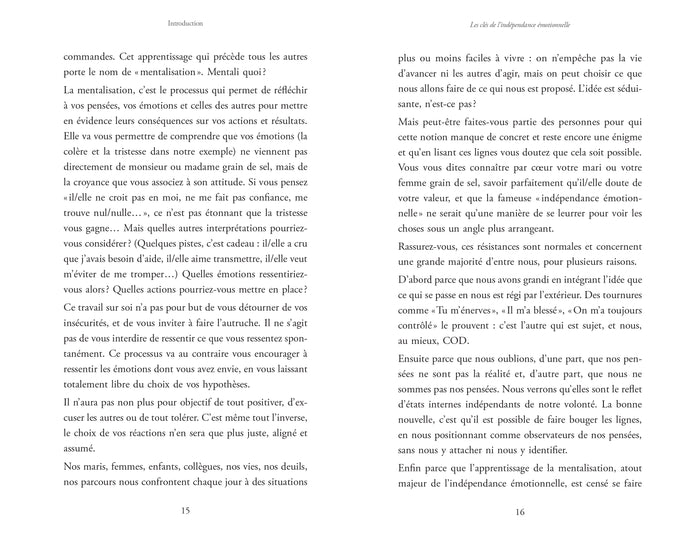 Les clés de l'indépendance émotionnelle
