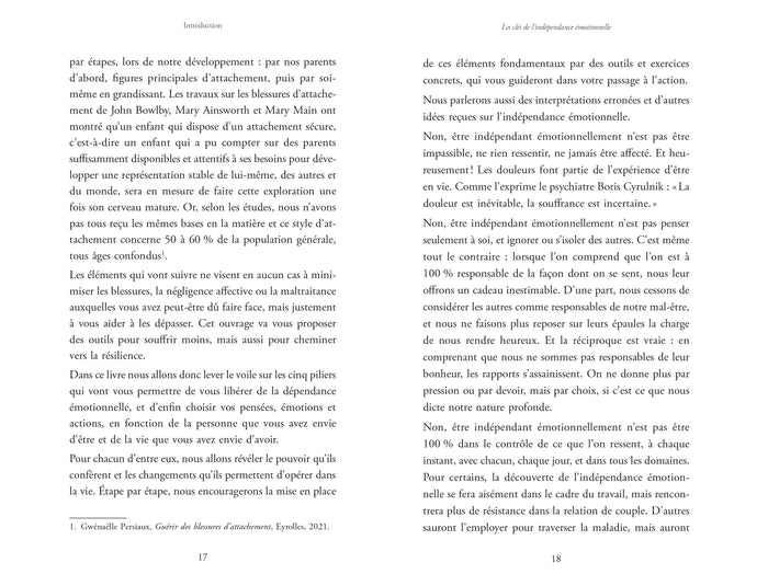Les clés de l'indépendance émotionnelle