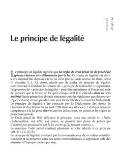 Fondamentaux - Droit pénal général 2024