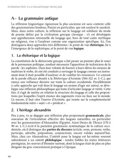 Fondamentaux - Introduction à la linguistique française
