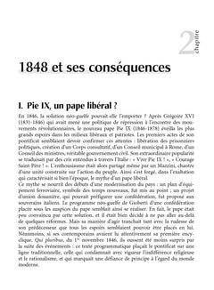 Fondamentaux - L'Italie de 1815 à nos jours