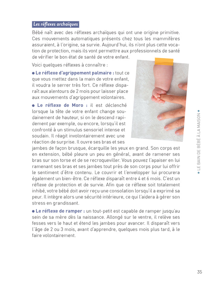 J'éveille mon bébé dans l'eau