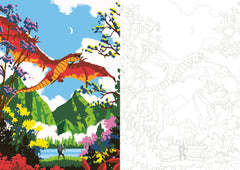 Le monde de Chroma - Livre de coloriage