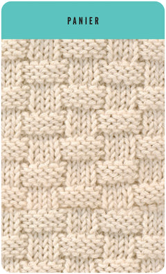 Points de tricots - 52 cartes pour apprendre les textures au tricot