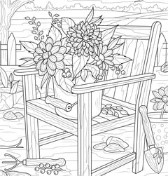 Fleurs sauvages - Coloriages pour me détendre