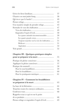 Vivre c'est mourir - Comment se préparer à la mort, à mourir et au-delà