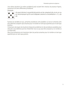 Enseigner le nombre à l'école maternelle PS, MS, GS