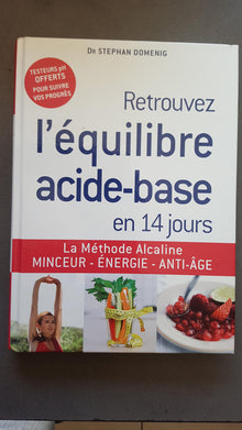 Retrouvez l'équilibre acide-base en 14 jours