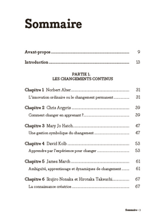 Conduite du changement : concepts-clés