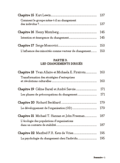 Conduite du changement : concepts-clés