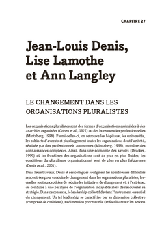 Conduite du changement : concepts-clés