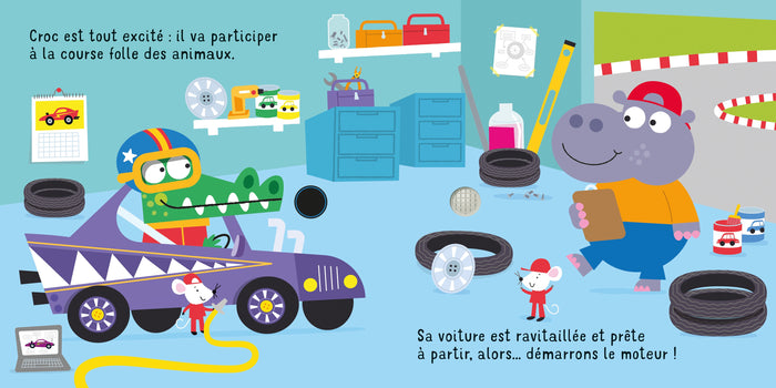 La voiture de course