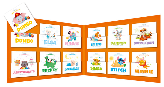 Disney Baby - Coffret - Mes Premières Histoires - Les 12 livres de tes héros