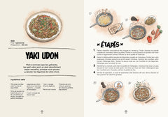 Recettes japonaises en 4 étapes