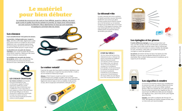 La bible de la couture pour débutant