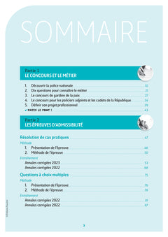Réussite Concours - Gardien de la paix - 2024-2025- Préparation complète