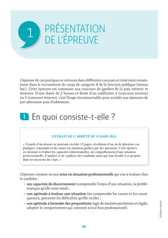 Réussite Concours - Gardien de la paix - 2024-2025- Préparation complète