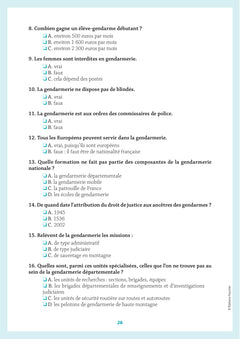 Réussite Concours - Sous-officier de gendarmerie - 2024-2025